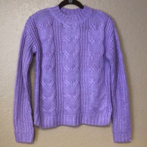 Classic cable knit sweater